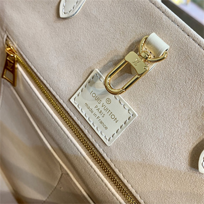 L.V ONTHEGO MM Monogram Empreinte Cream/Pink M21575