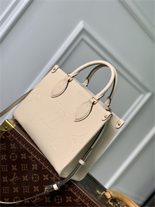 L.V ONTHEGO PM Monogram Empreinte Cream M46569