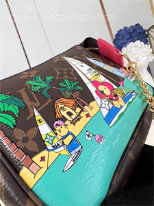 L.V Mini Pochette Accessories Monogram Canvas Vivienne Holidays M82841