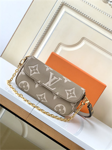 L.V Wallet On Chain IVY Monogram Emprenite Beige M82211