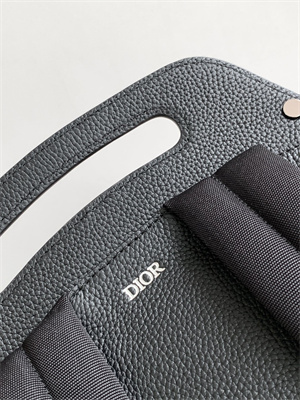 Di.or Maxi Gallop  Backpack Grained Calfskin Black