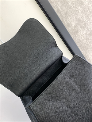 Di.or Maxi Gallop  Backpack Grained Calfskin Black