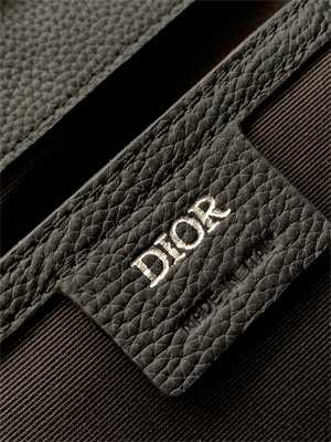 Di.or Maxi Gallop  Backpack Grained Calfskin Black