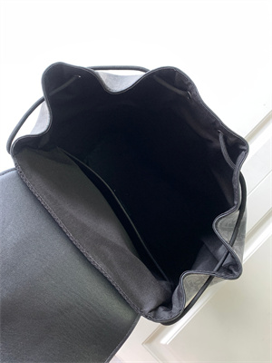 D*or backpack black oblique calfskin