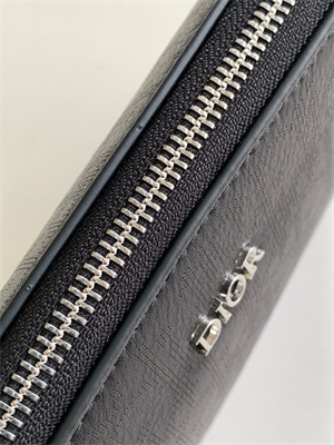 Di.or Pouch  Black Oblique Galary Calfskin