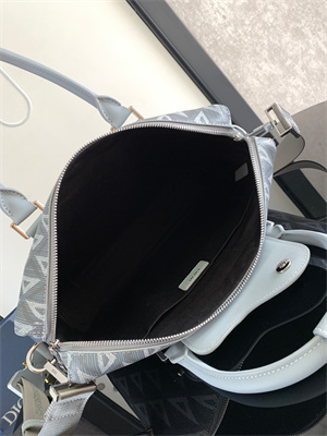 di.or lingot briefcase grey cd Di*m*nd canvas and smooth calfskin