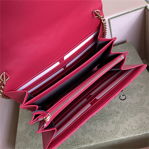 Gu.cci GG Marmont Mini  Bag Red 474575