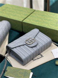 Gu.cci GG Marmont Mini Bag Blue 474575