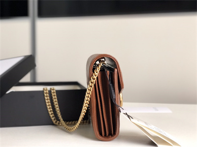 Gu.cci GG Marmont Mini Bag Brown 474575