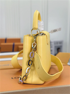 L.V Capucines BB Bag Taurillon Leather Yellow M21798