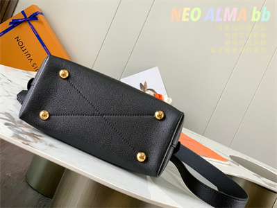 L.V Neo Alma BB Bag Monogram Empreinte Cowhide Black M44829