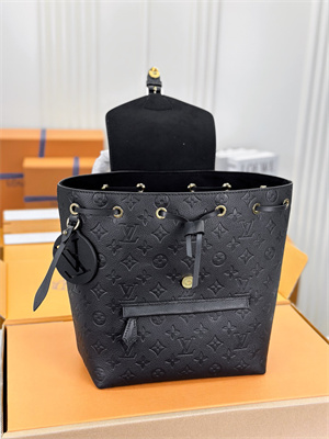 L.V Montsouris Backpack Monogram Empreinte Black M45205