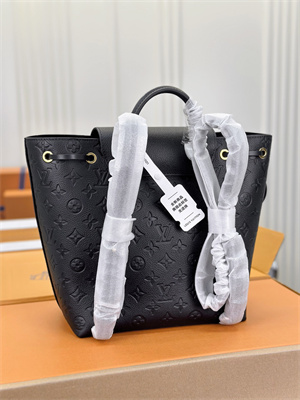 L.V Montsouris Backpack Monogram Empreinte Black M45205