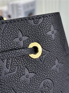 L.V Néonoé MM Bag Monogram Empreinte Black M45306