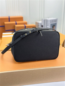 L.V Néonoé MM Bag Monogram Empreinte Black/Beige M45497