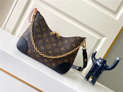 L.V Boulogne Bag Monogram Canvas Black M45831