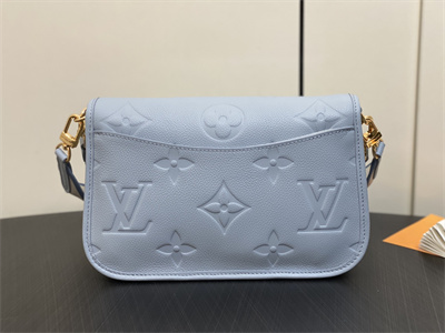 L.V Diane Bag Monogram Empreinte Cowhide Blue M46386