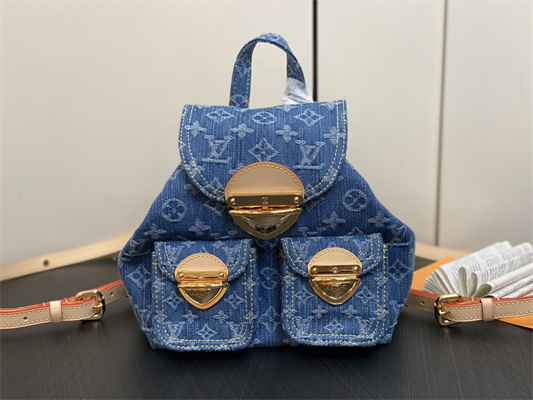 L.V Venice Backpack Monogram Denim Canvas M46836