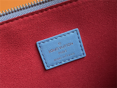 L.V Coussin PM Bag Monogram Embossed Lambskin Grey Blue M57790