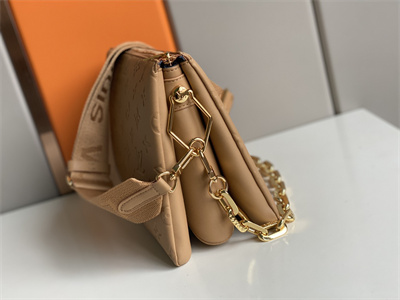 L.V Coussin PM Bag Monogram Embossed Lambskin Beige M57790