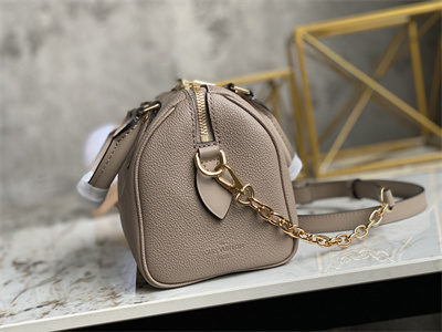 L.V Speedy Bandoulière 20 Giant Monogram Empreinte Tourterelle Beige M58953