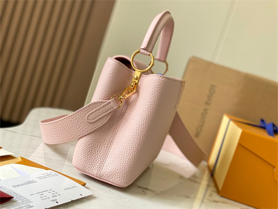 L.V Capucines BB Bag Taurillon Leather RoseBella M59434