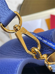 L.V Capucines Mini Bag Taurillon Leather Royal Blue/Light Blue M59440