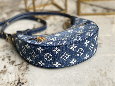 L.V Loop Bag Monogram Denim Blue M81166