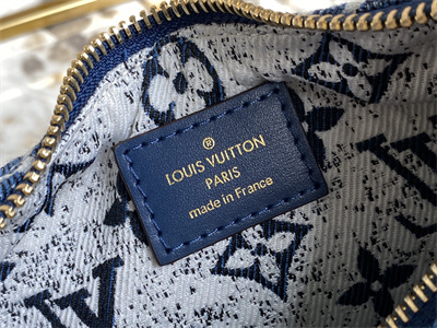 L.V Loop Bag Monogram Denim Blue M81166