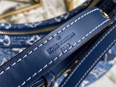 L.V Loop Bag Monogram Denim Blue M81166