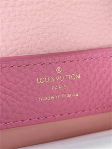 L.V Capucines Mini Bag Taurillon Leather Sakura Pink M22375
