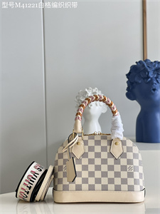 L.V Alma BB Bag Damier Azur Canvas N41221