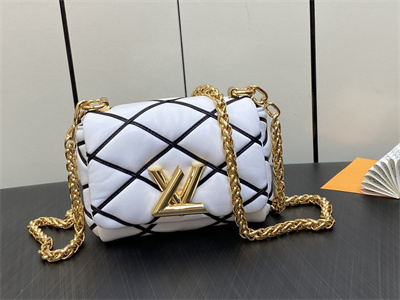 L.V Pico Go-14 Bag Lambskin White/Black M23762