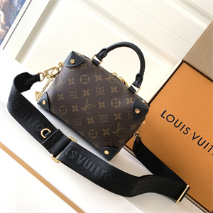 L.V Petite Malle Souple Bag Monogram Canvas Black M45571