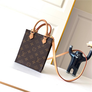 L.V PETIT SAC PLAT Bag Monogram Canvas M69442