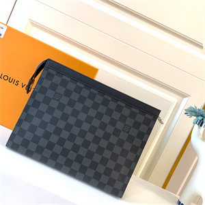 L.V Pochette Voyage MM Damier Graphite Canvas N41696