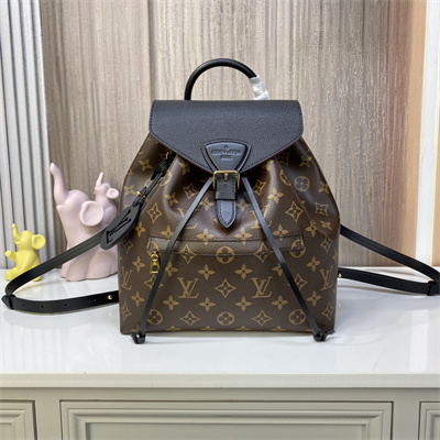 L.V Montsouris PM Backpack Monogram Black M45515