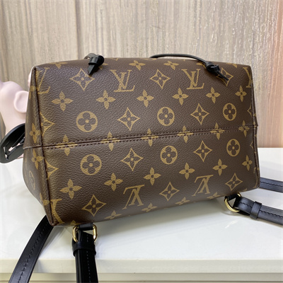 L.V Montsouris PM Backpack Monogram Black M45515