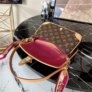 L.V Diane Bag Monogram Canvas Fuchsia M45985