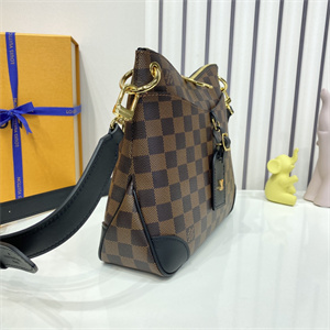 L.V Odéon PM Bag Damier Ebene Canvas N50064