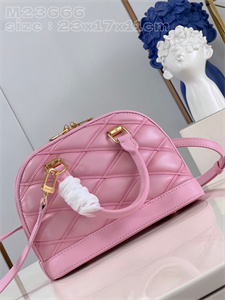 L.V Alma BB Bag Lamb Leather Rosabella M23666