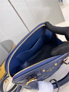L.V Alma BB Bag Lamb Leather Marine Blue M23666