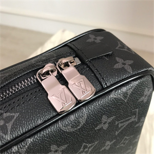 L.V Toilet Pouch GM Monogram Eclipse M43383