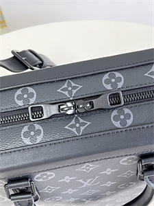 L.V Soft Trunk Briefcase Business Bag Monogram Eclipse M44952