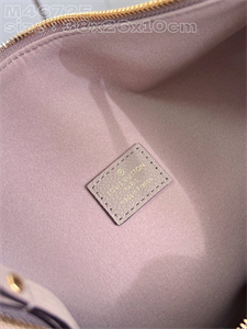 L.V Loop Hobo Bag Monogram Empreinte Cowhide Tourterelle Gray/Cream M46725