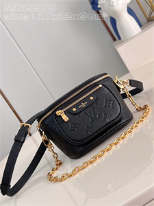 L.V Mini Bumbag Monogram Empreinte Black M82208