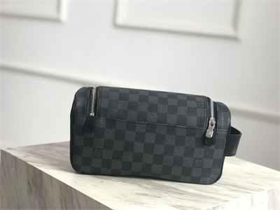 L.V Toilet Bag Damier Graphite N47625