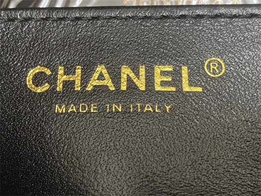 cha.nel mini flap bag with Di*m*nd top handle lambskin gold tone metal black as4140