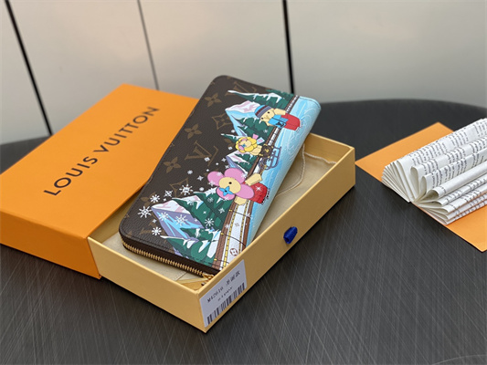 L.V Zippy Wallet Vivienne Holidays Monogram Canvas M42616