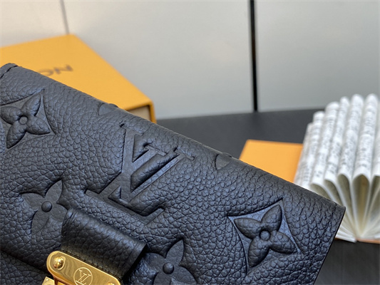 L.V Pochette Metis Compact Wallet Monogram Empreinte Black M80880